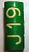 Green Letter/Number/Number