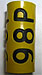 Yellow Number/Number/Letter